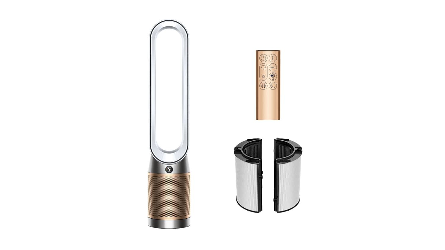 Dyson Purifier Cool™ PC2 De-NOx Purificador e Ventilador - Branco/Dourado